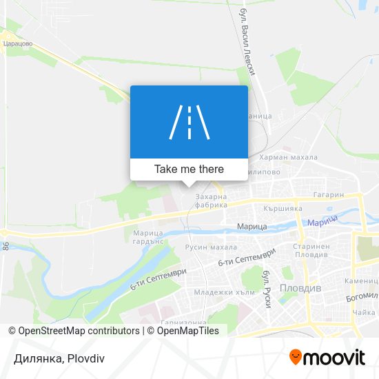 Дилянка map