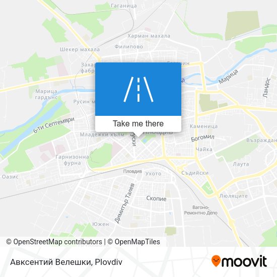 Авксентий Велешки map