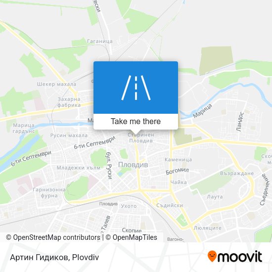 Артин Гидиков map