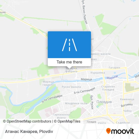 Атанас Канарев map