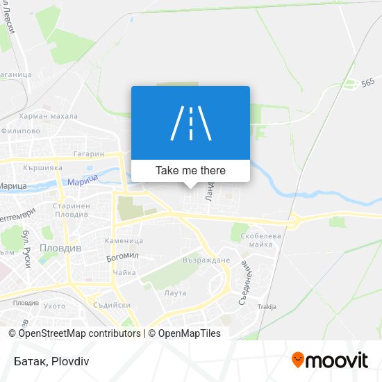 Батак map