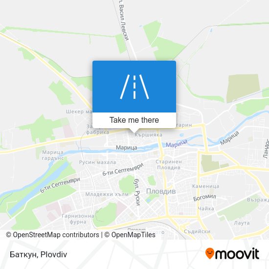 Баткун map