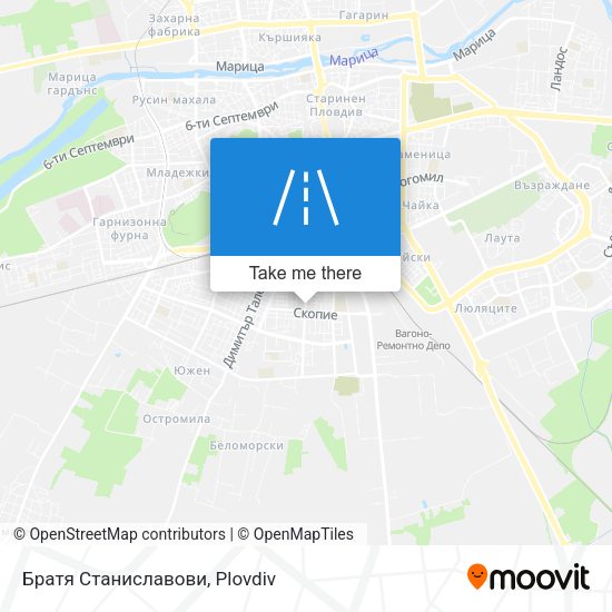 Братя Станиславови map
