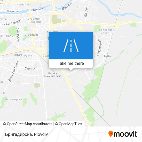 Бригадирска map