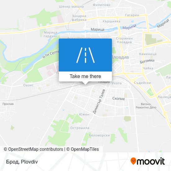 Брод map