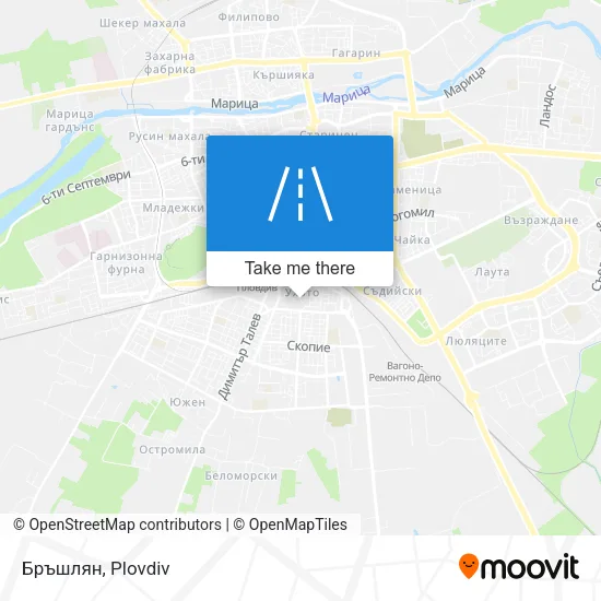 Карта Бръшлян