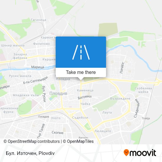 Бул. Източен map