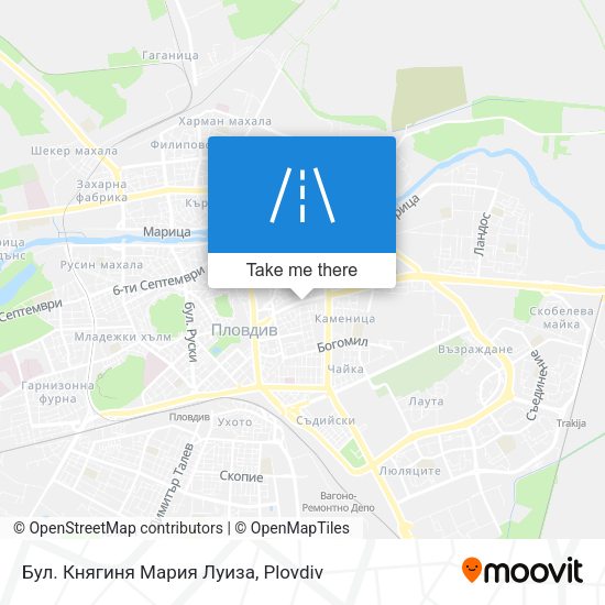 Бул. Княгиня Мария Луиза map