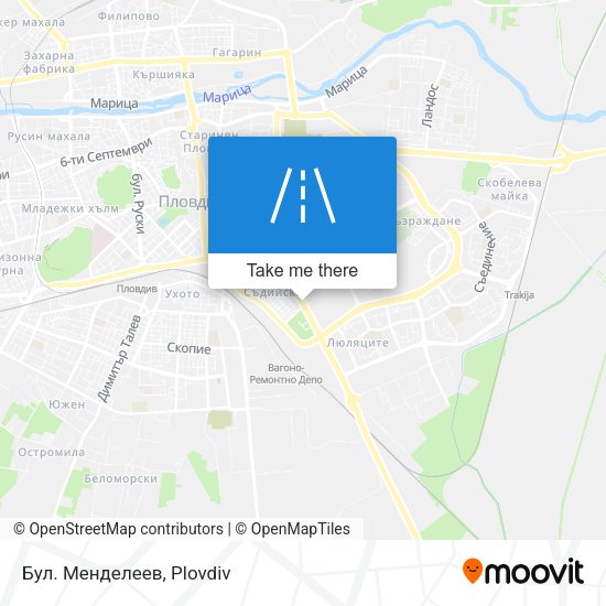 Бул. Менделеев map