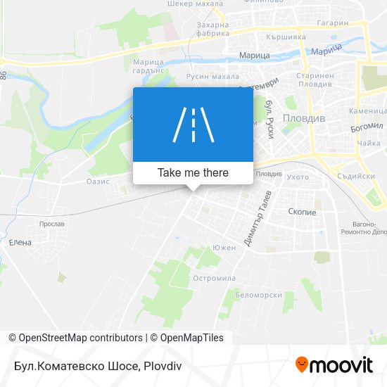 Бул.Коматевско Шосе map