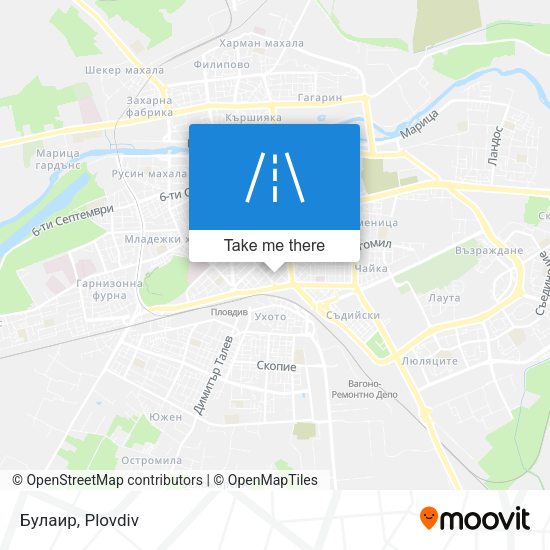Карта Булаир