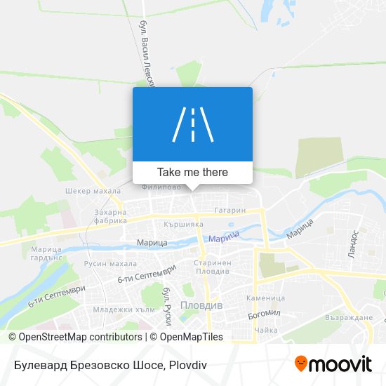 Булевард Брезовско Шосе map