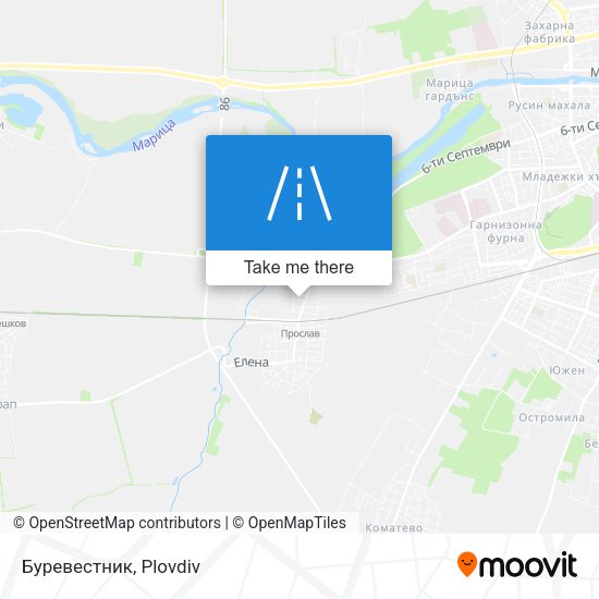 Буревестник map
