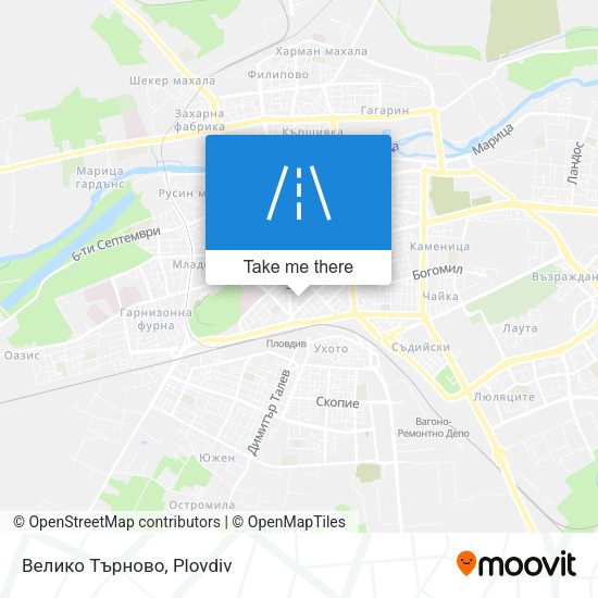 Велико Търново map