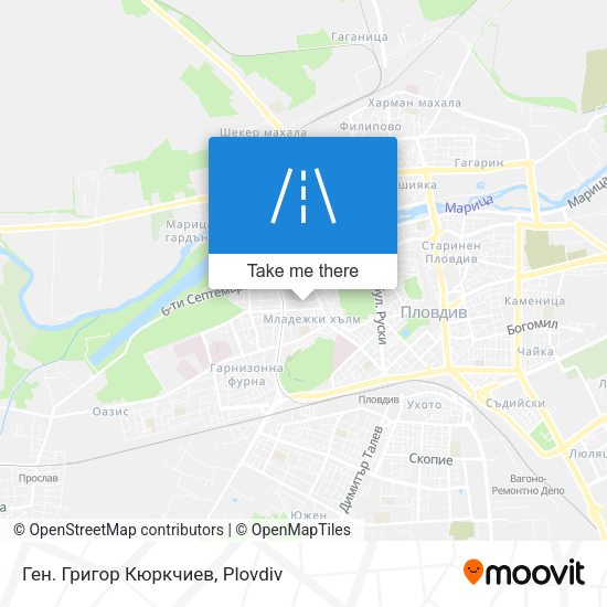 Ген. Григор Кюркчиев map