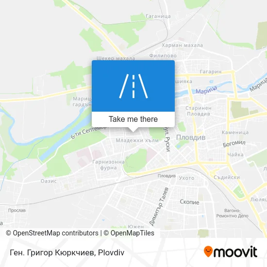 Карта Ген. Григор Кюркчиев