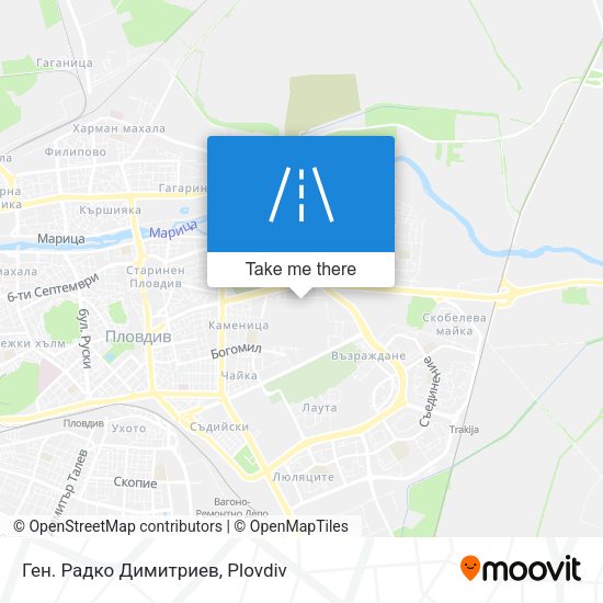 Ген. Радко Димитриев map