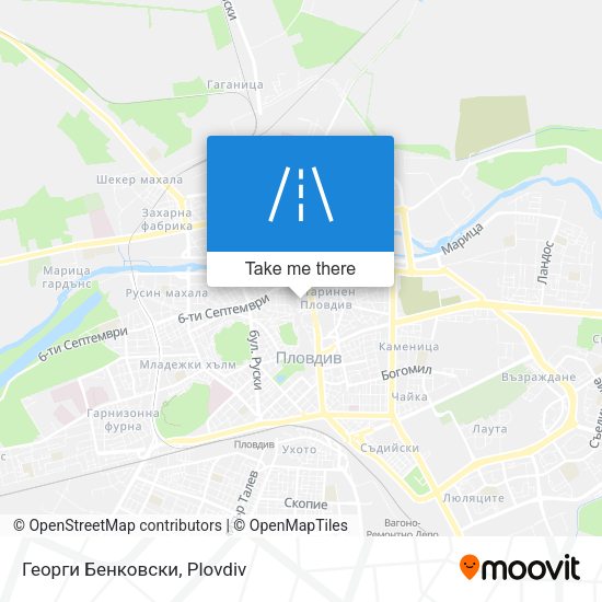 Георги Бенковски map