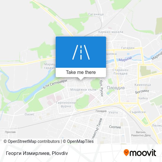 Карта Георги Измирлиев