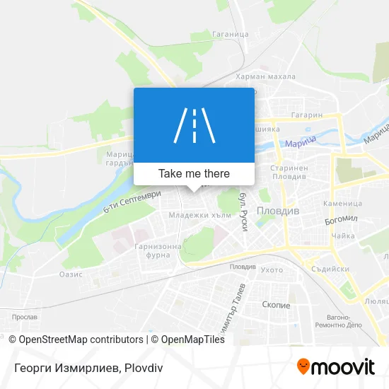 Карта Георги Измирлиев
