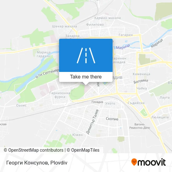Карта Георги Консулов