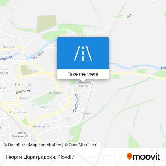 Карта Георги Цариградски