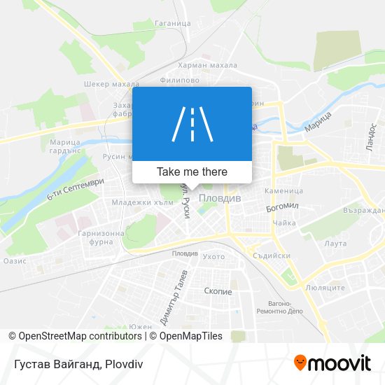 Карта Густав Вайганд