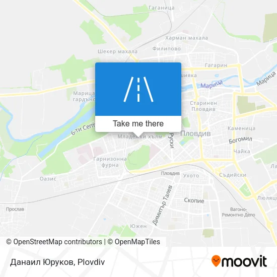 Карта Данаил Юруков
