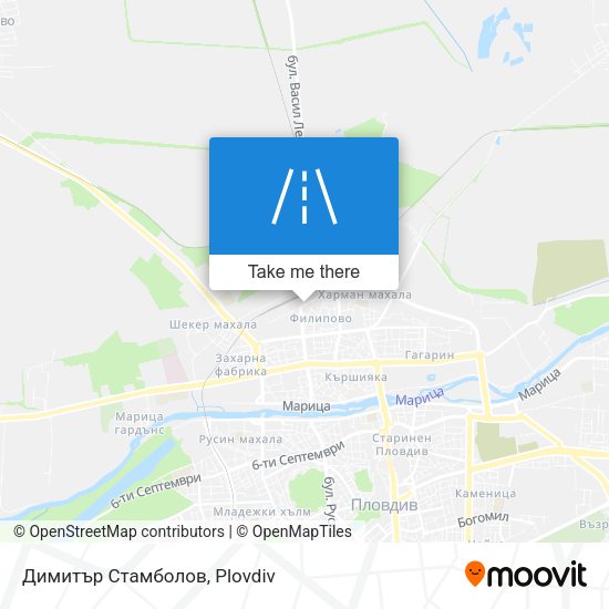 Димитър Стамболов map