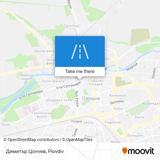 Димитър Цончев map