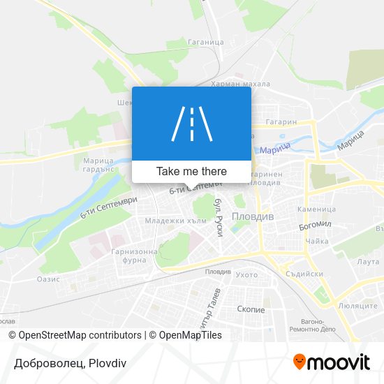 Доброволец map