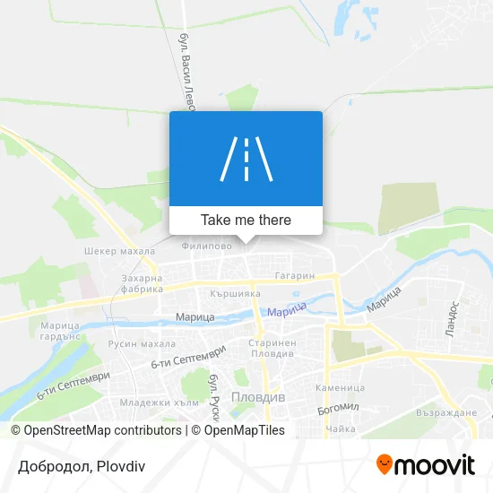 Карта Добродол