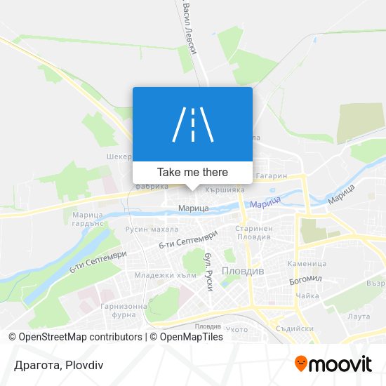Драгота map