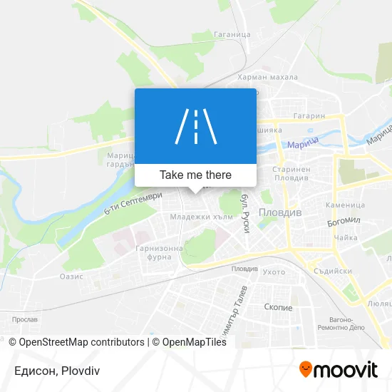 Карта Едисон