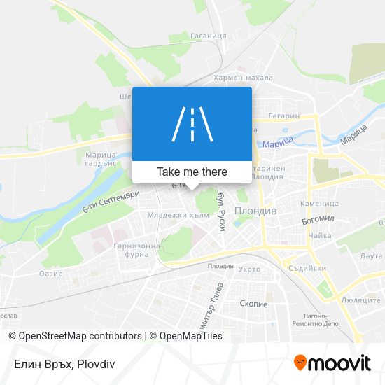 Елин Връх map