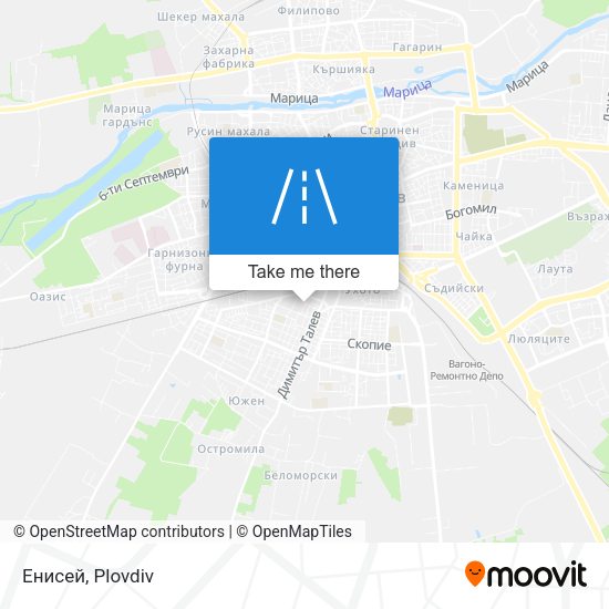 Енисей map