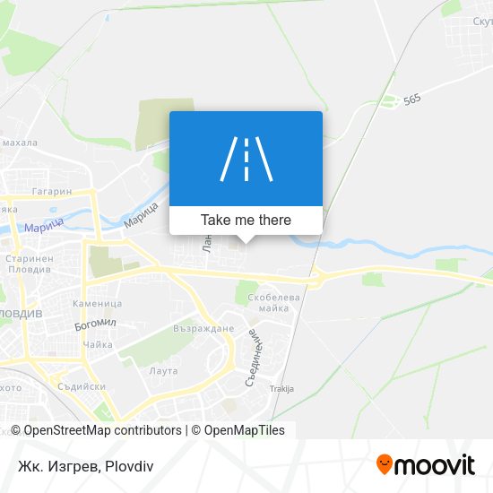Жк. Изгрев map