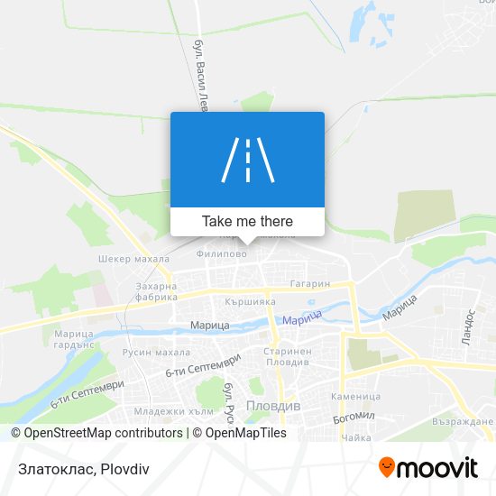 Златоклас map