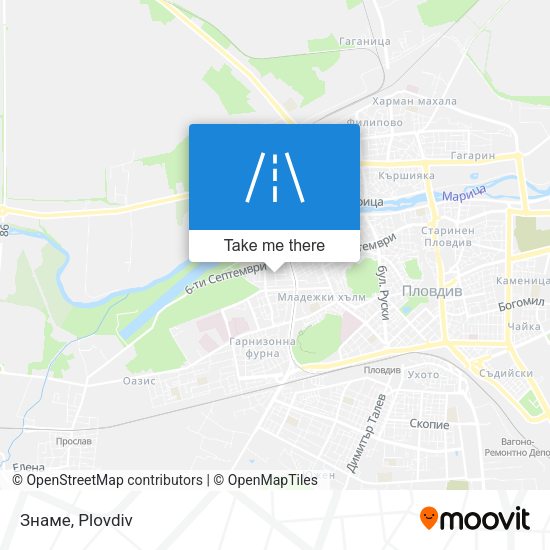 Знаме map