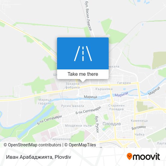Иван Арабаджията map