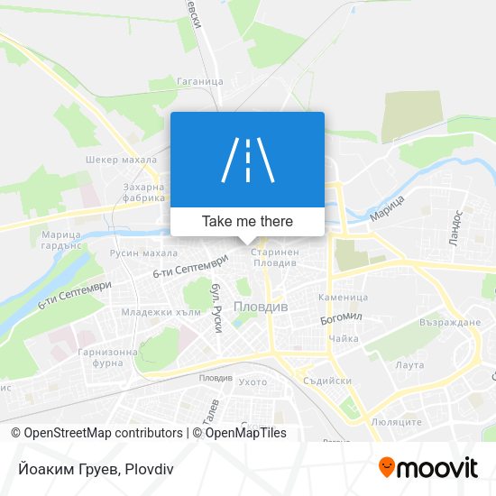 Карта Йоаким Груев