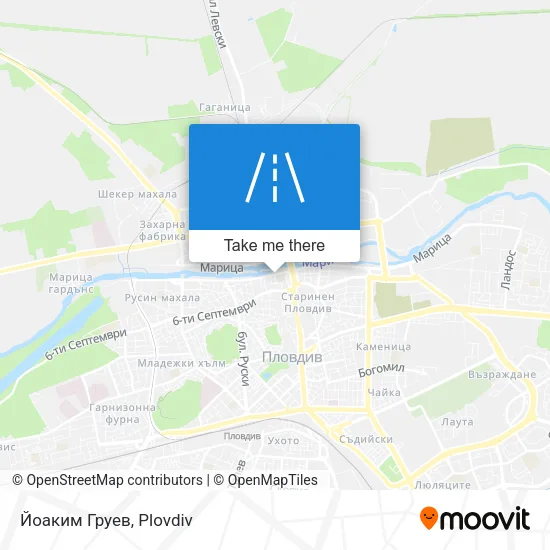 Карта Йоаким Груев