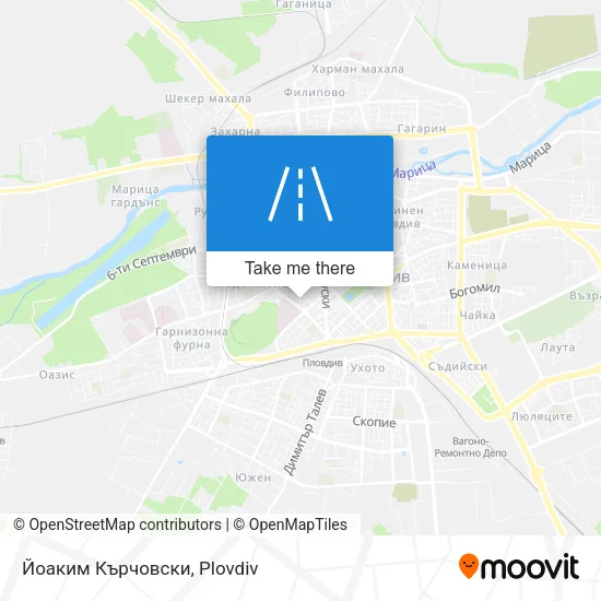 Карта Йоаким Кърчовски