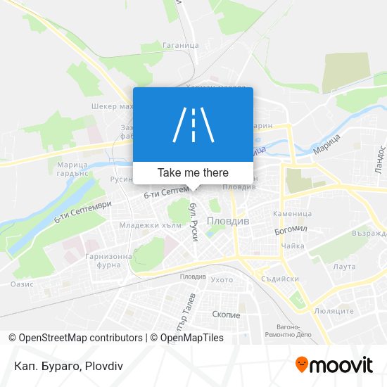 Кап. Бураго map