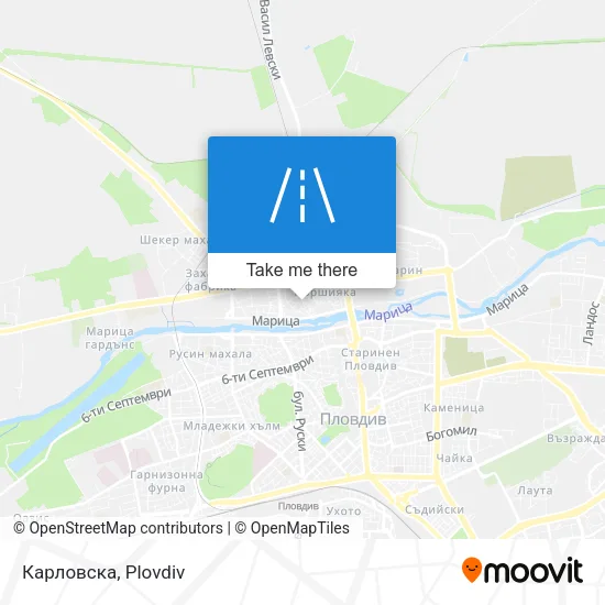 Карта Карловска