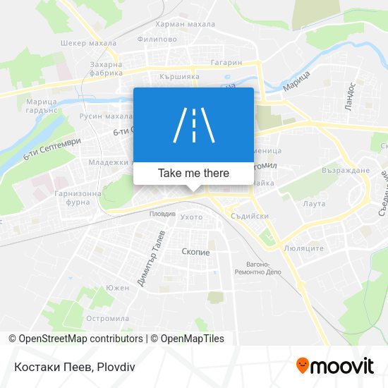 Костаки Пеев map