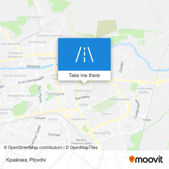 Карта Крайова