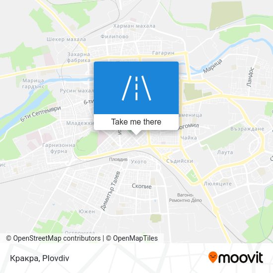 Карта Кракра