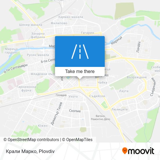 Крали Марко map