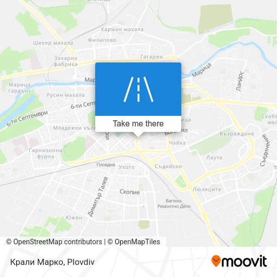 Карта Крали Марко